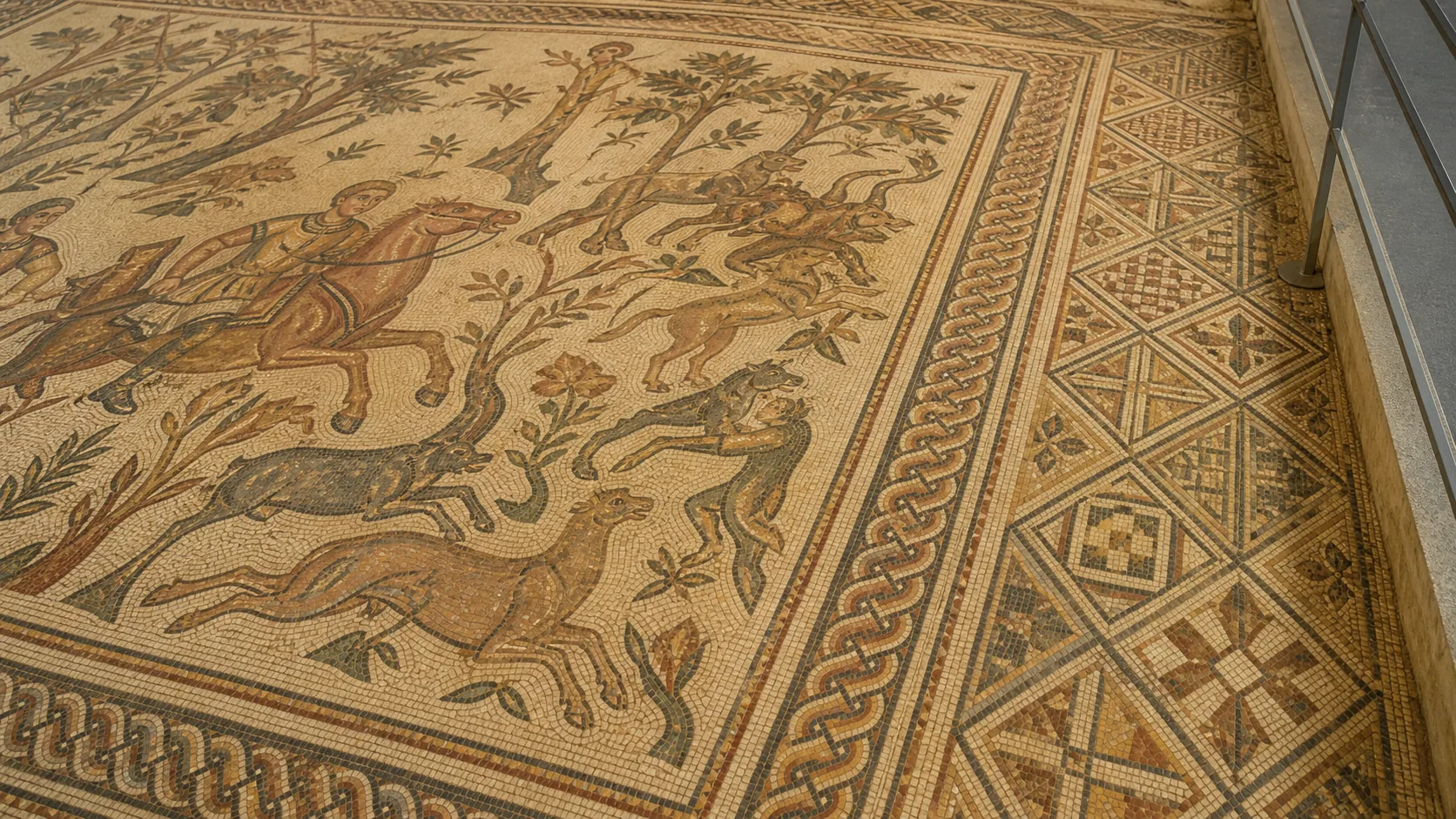 Römische Mosaiken in der Villa Romana del Casale